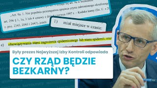 Były prezes NIK: Senat ODRZUCI BEZKARNOŚĆ PLUS!