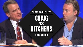 William Lane Craig vs. Christopher Hitchens | "Does God Exist?" | Biola University |  [HD]