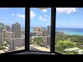 views from the penthouse at hawaiian monarch