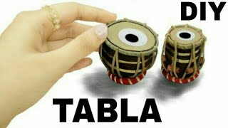 Tabla Making | How To Make Musical Instruments | Cardboard Craft Ideas | Miniature Things