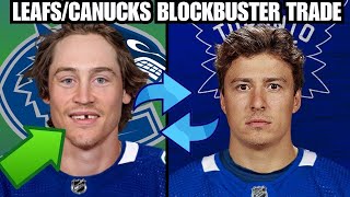 Toronto Maple Leafs Trade Tyler Bertuzzi to Vancouver Canucks for Andrei Kuzmenko? NHL Trade Rumours