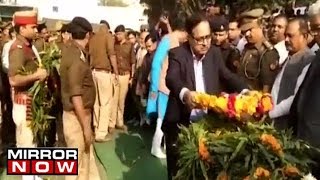 Last rites of sub-inspector Subodh Singh who was killed in Bulandshahr mob attack