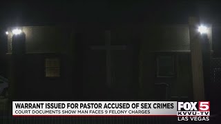 Las Vegas pastor wanted, accused of sex crimes with minors