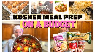 Sunday Reset Family KOSHER Meal Prep Ideas for a WEEK  of Kosher Dinners | KOSHER ON A BUDGET