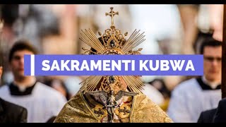 Sakramenti Kubwa Hiyo | Lyrics video