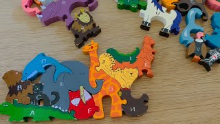 Animal Alphabet Puzzle | ABC Animals for Kids