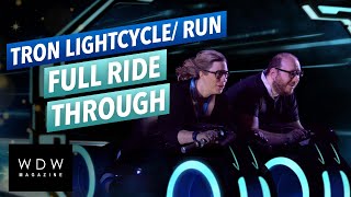 TRON Lightcycle / Run at - FULL Ride Through - Walt Disney World 2023