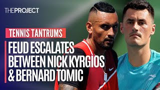 The Feud Between Nick Kyrgios & Bernard Tomic Escalates A Series Of Challenges Suggested