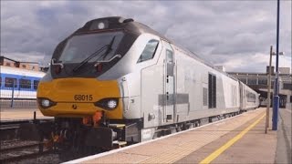 Chiltern Railways Class 68015 roars out of Banbury *HD*