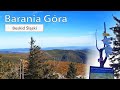 Barania Góra - Beskid Śląski, zimą na górskim szlaku, Wisła