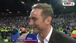 Post match Frank Lampard Interview  | "We're there, we're there."