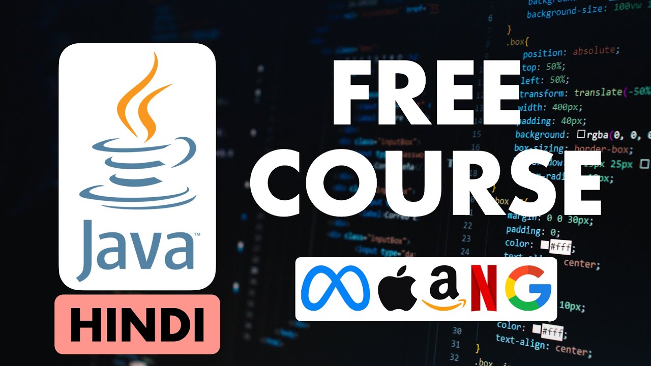 Introduction To Java Java Tutorial For Beginners In Hindi Lecture 1