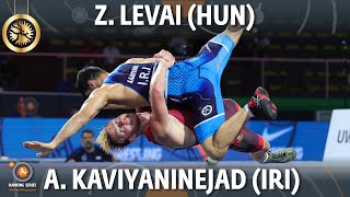 Zoltan Levai (HUN) vs Amin Yavar Kaviyaninejad (IRI) - Final // Matteo Pellicone 2022