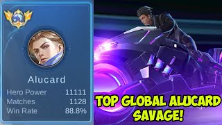 RAJA ALUCARD SAVAGE TIRU CARA DIA KALIAN AUTO CEPET KE MITIK IMMORTAL - TOP 1 GLOBAL ALUCARD