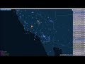 (Earthquake in LA) Monitoring Seismic Activity 24/7 in California with GlobalQuake