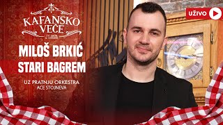 MILOS BRKIC - STARI BAGREM | UZIVO | ORK ACE STOJNEVA | 2024 | KAFANSKO VECE