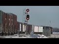 cn train spotting drama cn 5721 u0026 ic 1036 leads mixed freight at bremner ab 4 6 1 26 13