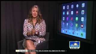 Kira Vilanova en Al Despertar, KDTV Univision 14, 11 de agosto 2014