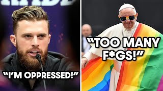 Woke Pope Drops Slur \u0026 Chiefs Kicker WHINES | Catholic Round Up