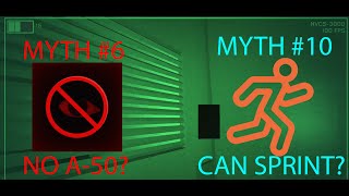 BUSTING 10 MYTHS ON A-666! | Rooms \u0026 Doors