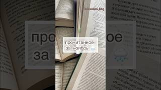 прочитанное за ноябрь, читаю книги, пишу книгу #чтение #писатель #чтопочитать #книжныйблог #буктюб