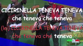 CICIRINELLA TENEVA TENEVA KARAOKE - Tequila & Montepulciano Band
