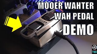 MOOER WAHTER WAH PEDAL DEMO