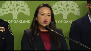 Raw video: Oakland mayor, acting police chief update on mass shooting