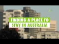 Learn English: Finding a place to stay in Australia