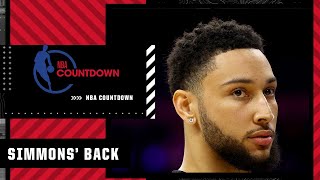 Ben Simmons hasn't been able to consistently go pain free - Woj | NBA Countdown