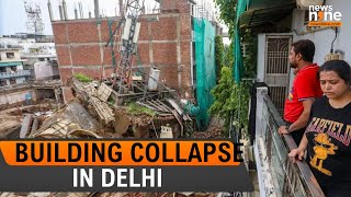 LIVE : Model Town Delhi | Building Collapse in Mahendru Enclave – People Feared Trapped | News9