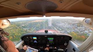 St-Lazare, Canada - Cessna 172  landing on runway 20