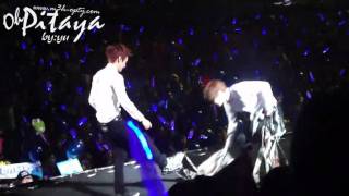 [Fancam] 120203 SS4 Taiwan Dacing out - HaeHyuk with pants [cr:M3H-OPTY独家]