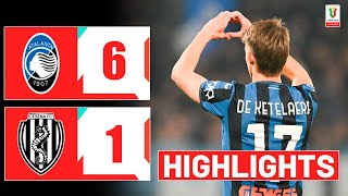 Atalanta - Cesena 6-1 Highlights | Coppa Italia - 2024