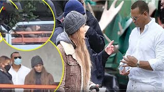 Jennifer Lopez was spotted with ex-fiance ARod on the set of The Mother in Squamish, Canada