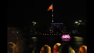Phật đản Huế Pl.2562-Dl.2018: Lễ thắp sáng 7 hoa sen trên sông Hương