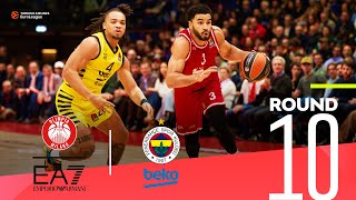 Fenerbahce fights back to down Milan! | Round 10, Highlights | Turkish Airlines EuroLeague