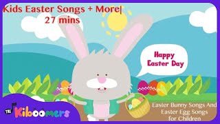 Kids Easter Songs - 27 minute Compilation Video - The Kiboomers Preschool Songs