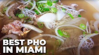 Miamis BEST Vietnamese Pho at Little Saigon