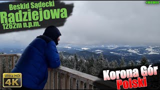 Korona Gór Polski 3 - Radziejowa w Beskidzie Sądeckim