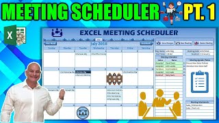 Learn How To Create this AMAZING Meeting Scheduler in Excel [Part 1]