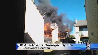 12 apartments damaged by fire on Corporate