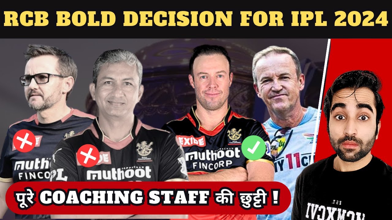 BREAKING : RCB Set To REMOVE Head Coach Sanjay Bangar And Mike Hesson ...