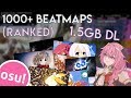 1,000+ Beatmap Pack Download (RANKED MAPS)