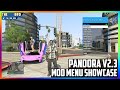 GTA 5 ONLINE - PANDORA V2.3 MOD MENU SHOWCASE - INSANE MOD MENU (TU27/1.27)(GTA 5 MODS)