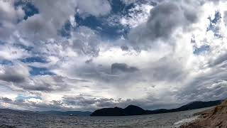 タイムラプス動画　流れる雲