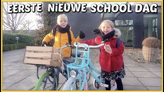 DE EERSTE SCHOOLDAG OP NiEUWE SCHOOL 🥳 | Bellinga Vlog #2034