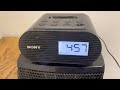 HOW TO SET THE TIME IN FM RADIO/CLOCK SONY MODEL ICF-C05ip | LEE RHEY VLOGS