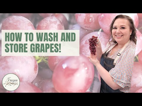 What is the best way to preserve grapes?