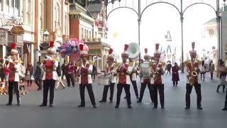 《HD》 TDL 東京ﾃﾞｨｽﾞﾆｰﾗﾝﾄﾞﾊﾞﾝﾄﾞ 2016 03 01 4回目